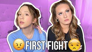 We got into our first FIGHT (caught on camera) .. this was BAD.