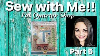 Sew with me! The Quilted Snowman by Lori Holt - Shimmering Snowflakes - Part 5-from Fat Quarter Shop