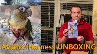 Aviator Harness Unboxing - Green Cheek Conure