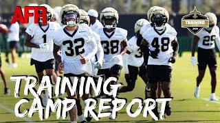 Saints Camp Report: Defensive Standouts, Backup QB Reps, Derek Carr Progression