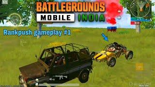 [ HINDI ] FIGHT FOR AIRDROP BGMI RANKPUSH GAMEPLAY
