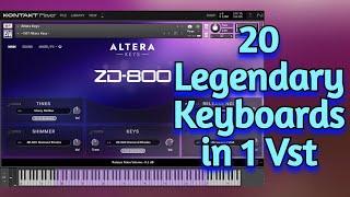 Amazing New Kontakt Player Library & VST With 20 Keyboard Sounds - Altera Keys by Impact Soundworks