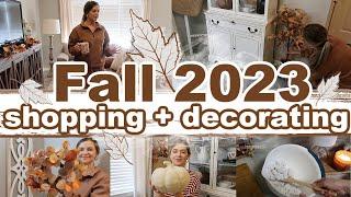 2023 COZY FALL DECORATING | FALL SHOPPING + DECORATING | FALL HOMEGOODS HAUL | Lauren Yarbrough