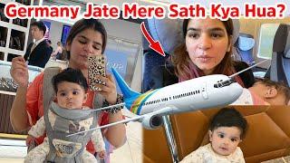 Travel Alone With 6 Month Baby | Anfa Ne Ro Ro Ke Mujhe Bhi Rula Diya