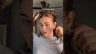 Spring hair inspo #hairvlog #hairstyle #longhair #hairtutorial #hairinspo #hairstyleinspo