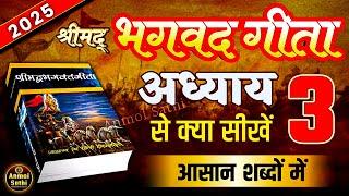 श्रीमद भगवद गीता अध्याय 3 की सीख | LIFE Changing Lessons of Bhagavad Geeta Chapter 3 | Bhagwat Geeta