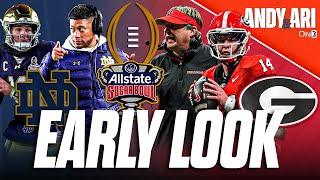 PREVIEWING Georgia vs Notre Dame in the Sugar Bowl | CFP Matchup between Bulldogs and Irish in NOLA