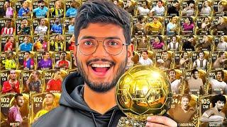 This Video Ends After I Open 100 Ballon d'Or Packs! FC MOBILE