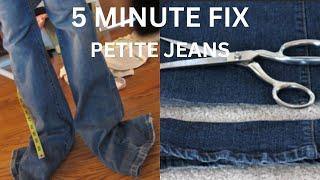 Unbelievable Jeans Hack - Transform Your Look in Minutes! (Petite Over 50 Only)