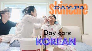 Korean Skincare | Daycare Part 2 | Mom-in-law care