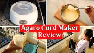 Agaro Curd/Yogurt Maker | How To Make Curd or Yogurt in Yogurt Maker | Perfect Curd In Winter Season