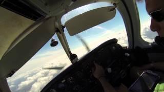 [GoPro HD] Piper PA28 - Cloud surfing