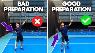 Overhead Preparation In Badminton | Dos And Don'ts |