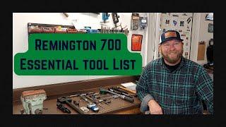 How to Build a Remington 700 at Home. Tool List