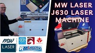 Intro to the MW Laser's J630 Co2 Laser Cutting Machine