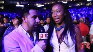 Raquel Miller Happy About Her Win, Comments on Andre Ward and Kovlev