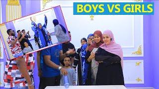 CHALLENGE BOYS VS GIRLS: KABTAN BAARA OO TARTAN ADAG U QABTAY WIILASHA & GABDHAHA UGU SHIDAN XAMAR