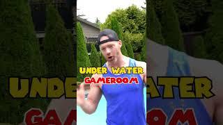 Underwater Game room Part 1 #shorts#gaming#angrypikachu#garbs4gamers#mrbeast