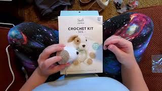 Needle Creations Crochet Kit Dog (Carl)-Assembly-Head