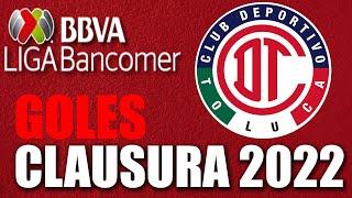 Deportivo Toluca ● Liga Mx Clausura 2022 ● Todos los goles