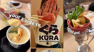 watch this before going to KURA SUSHI in JAPAN!