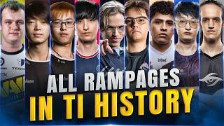 All Rampages on Dota 2 TI Playoffs History