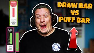 Draw Bar Disposable Vape vs Puff Bar Review