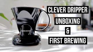 Clever dripper ; unboxing & first brewing