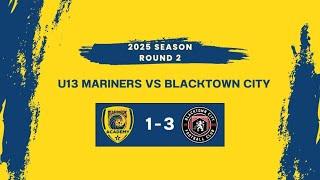 U13 Mariners vs Blacktown City