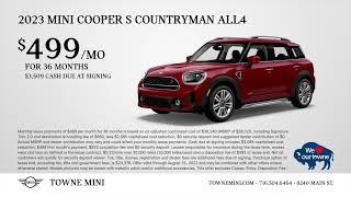 2023 MINI Cooper S Countryman All 4 | $499/Mo* |Towne MINI