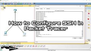 How to Configure SSH on Cisco Router in Cisco Packet Tracer | SYSNETTECH Solutions