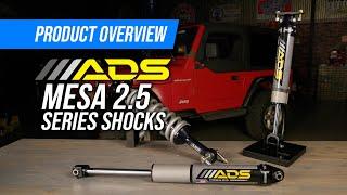 ADS Mesa 2.5 Series Shocks - Built Tough for Every Trail!