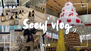 Seoul Travel Vlog: Experience Christmas Magic, Savor Traditional Food, and Explore Charming Cafés