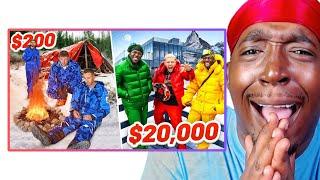 BEST SIDEMEN VIDEO EVER DROPPED!! SIDEMEN $20,000 vs $200 WINTER HOLIDAY (REACTION)