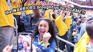 we went to a WARRIORS game + TRAVEL VLOG!!! *chaotic* | the Aguilars