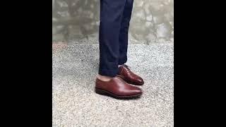 Folklore Classic 手工真皮雕花固特異牛津鞋 Oxford Loake Alden 可客製