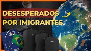 Esses Países Estão DESESPERADOS por IMIGRANTES