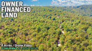 6 Acres ($1,500 Down) Owner Financed Land for Sale in the Ozarks CH04 #offgridliving #offgrid #land