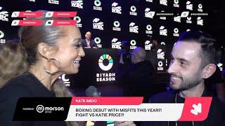 KATE ABDO VS KATIE PRICE FIGHT?! I’D FIGHT ANYONE!’ MISFITS BOXING OFFER, WHY SHE WANTS TO BOX
