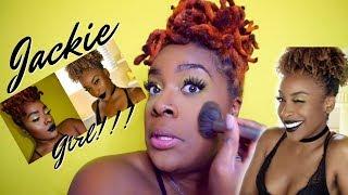 I TRIED FOLLOWING A JACKIE AINA MAKEUP TUTORIAL!!!!!