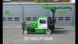 JMG MC250.09FL - 25T / 55,000LBS Forklift Crane - Official Video