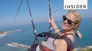 Beach Zipline in Haiti Takes You Over the Water