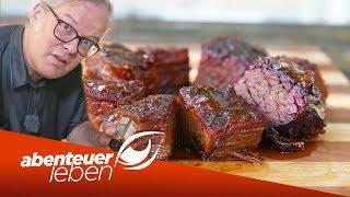 Leckereien aus dem Smoker: BBQ-Rezepte zum Nachmachen | Abenteuer Leben | Kabel Eins