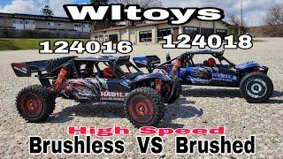 Wltoys 124016 Brushless VS Wltoys 124018 ( Wltoys 124017)