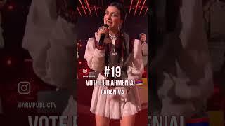 VOTE FOR LADANIVA #19 #armenia #ladaniva #jako #esc2024 #eurovision #malmo #sweden #vote #winner