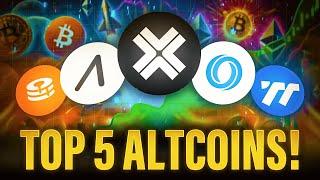 Top 5 Altcoins You NEED To Own BEFORE Altseason!