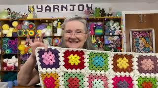 Vlogmas 2023 Day 15: Check out How the Granny Squares are Coming Together!