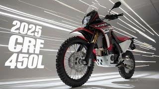 2025 Honda CRF 450L Finally Unveiled: The Dual-Sport King Returns!