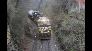 2 Days Of Railfanning in Tennessee FT. Brad's classic trucks and trains and sc railroad videography.