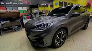 【熊獅貼膜】 ford kuga整車改色  3M 2080 S261 絲綢灰 汽車貼膜 包膜  TECKWRAP AVERY